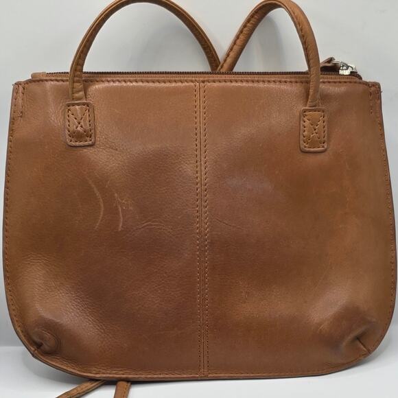 Fossil Leather Zip Around Crossbody Bag Purse - Picture 2 of 13